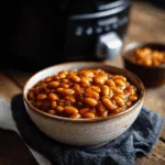 fèves au lard à la mijoteuse