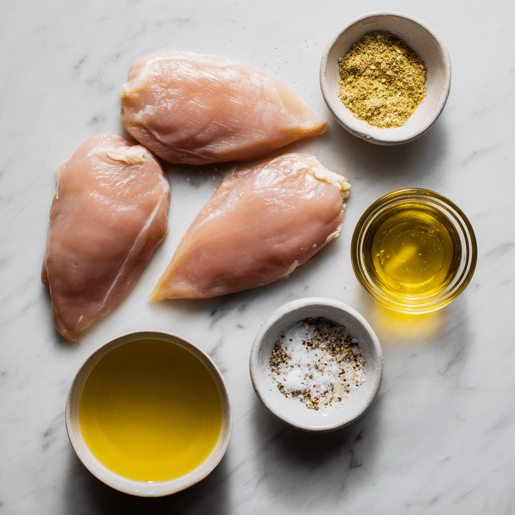  Ingrédients pour le poulet effiloché à la mijoteuse