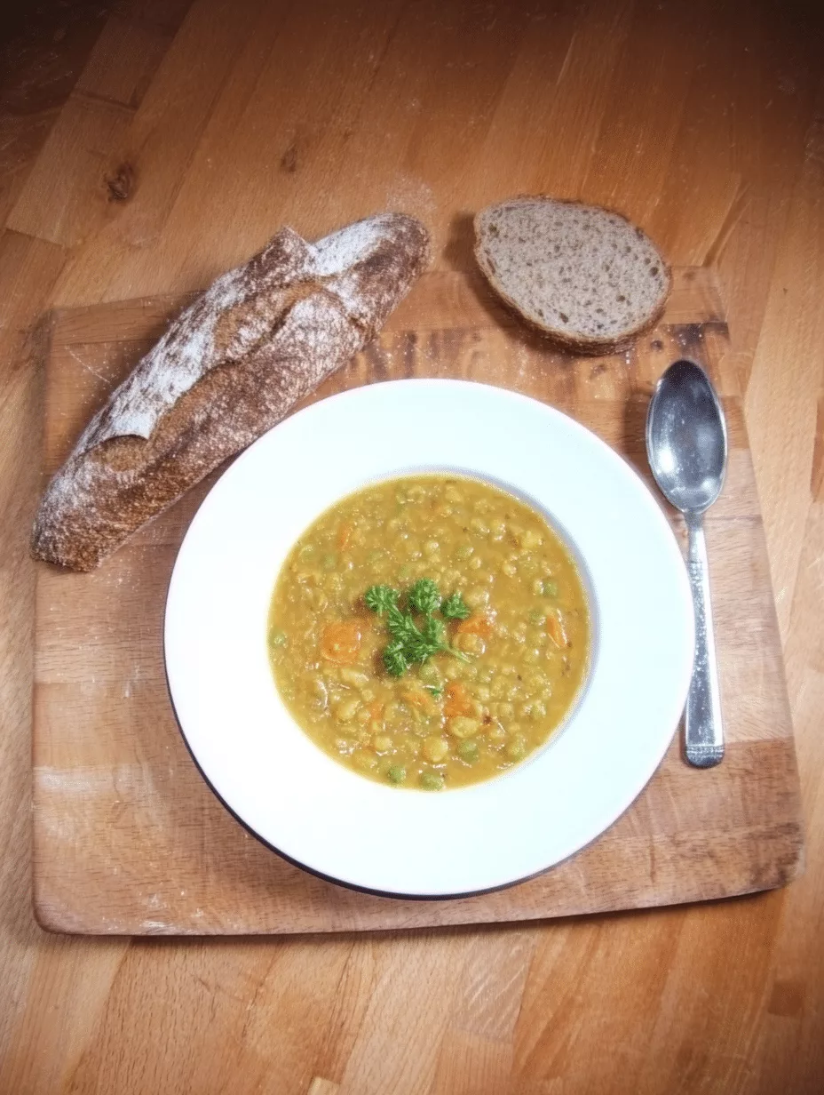Soupe aux pois à l’ancienne (mijoteuse)