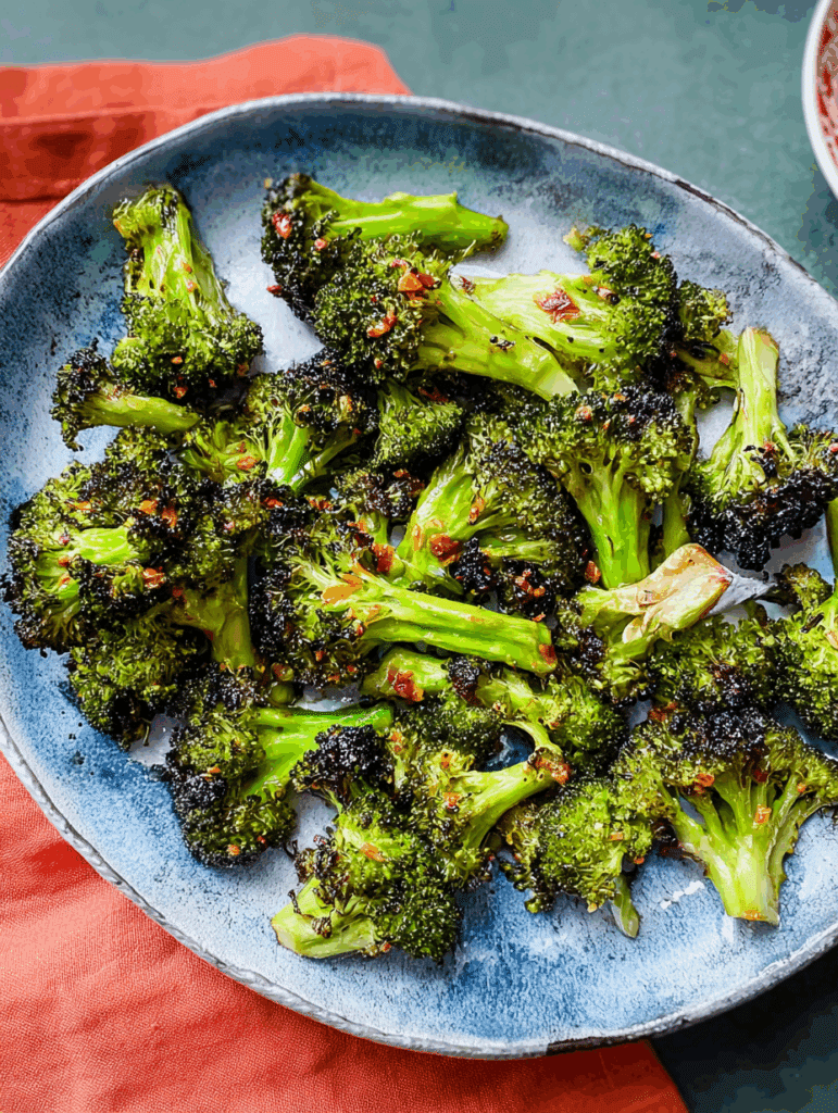 recette brocolis à l’airfryer croustillants