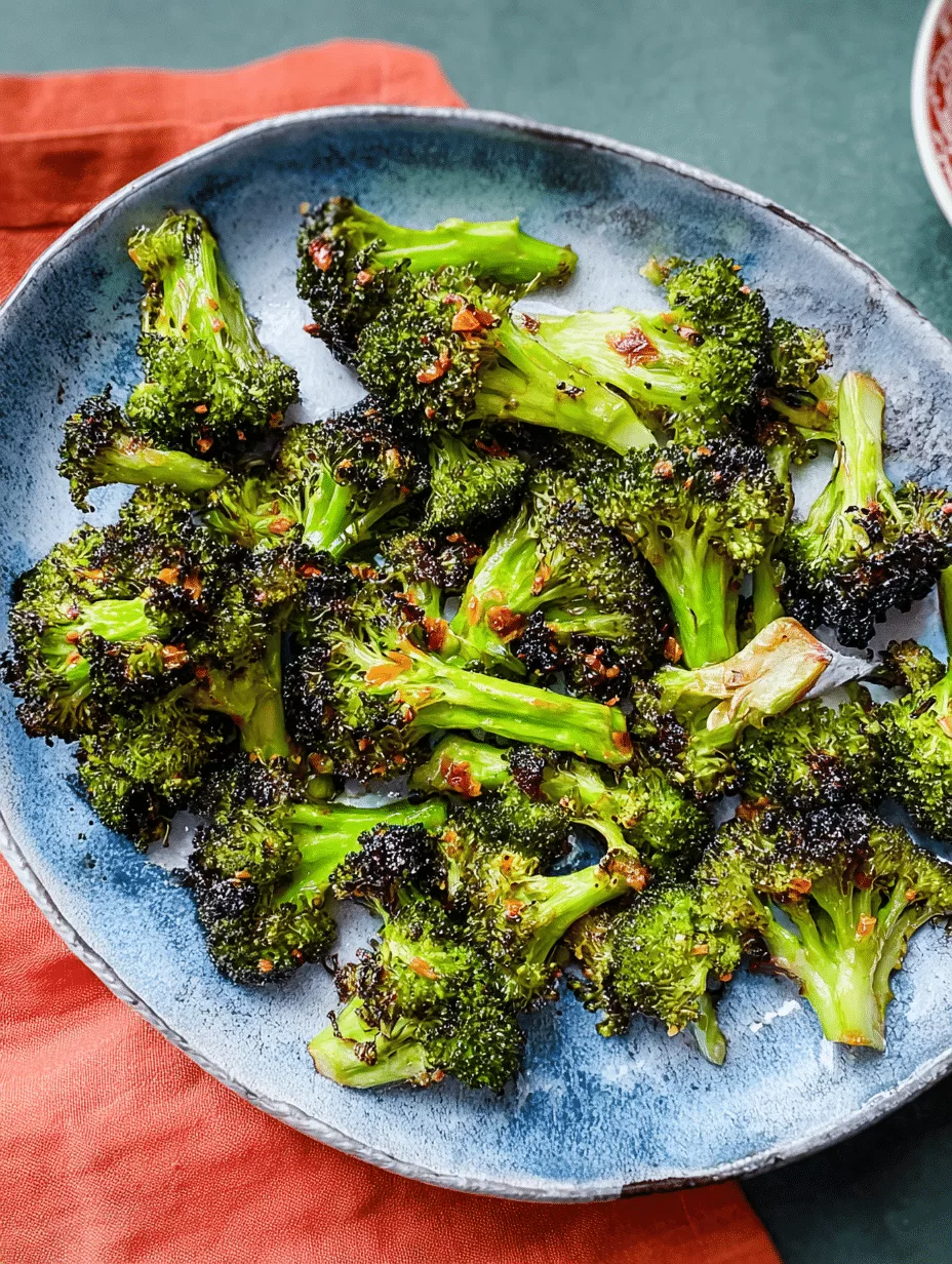 Recette brocolis à l’airfryer croustillants