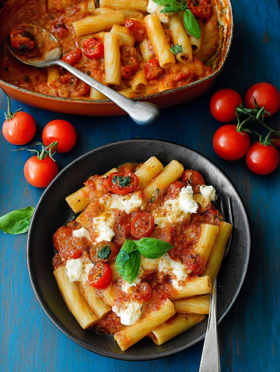 Sauce tomate-mozzarella au four