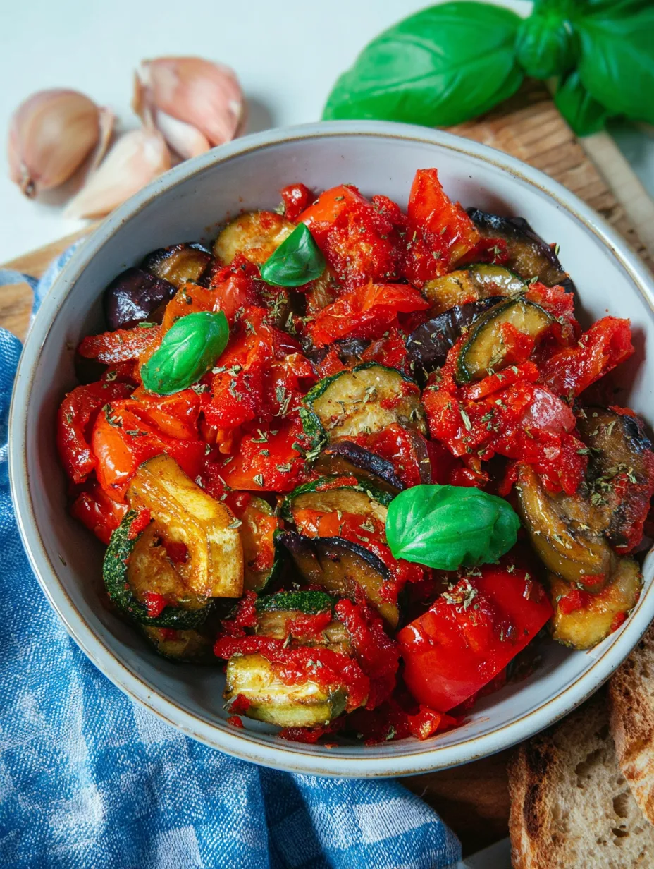 Ratatouille à l’airfryer : vous allez adorer cette recette !