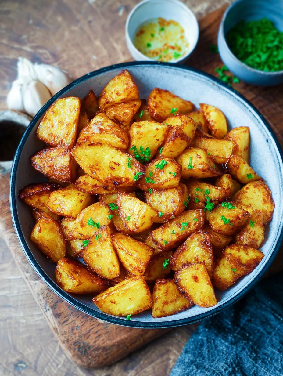 Pommes de terre croustillantes à l’airfryer : la recette parfaite et dorée à souhait