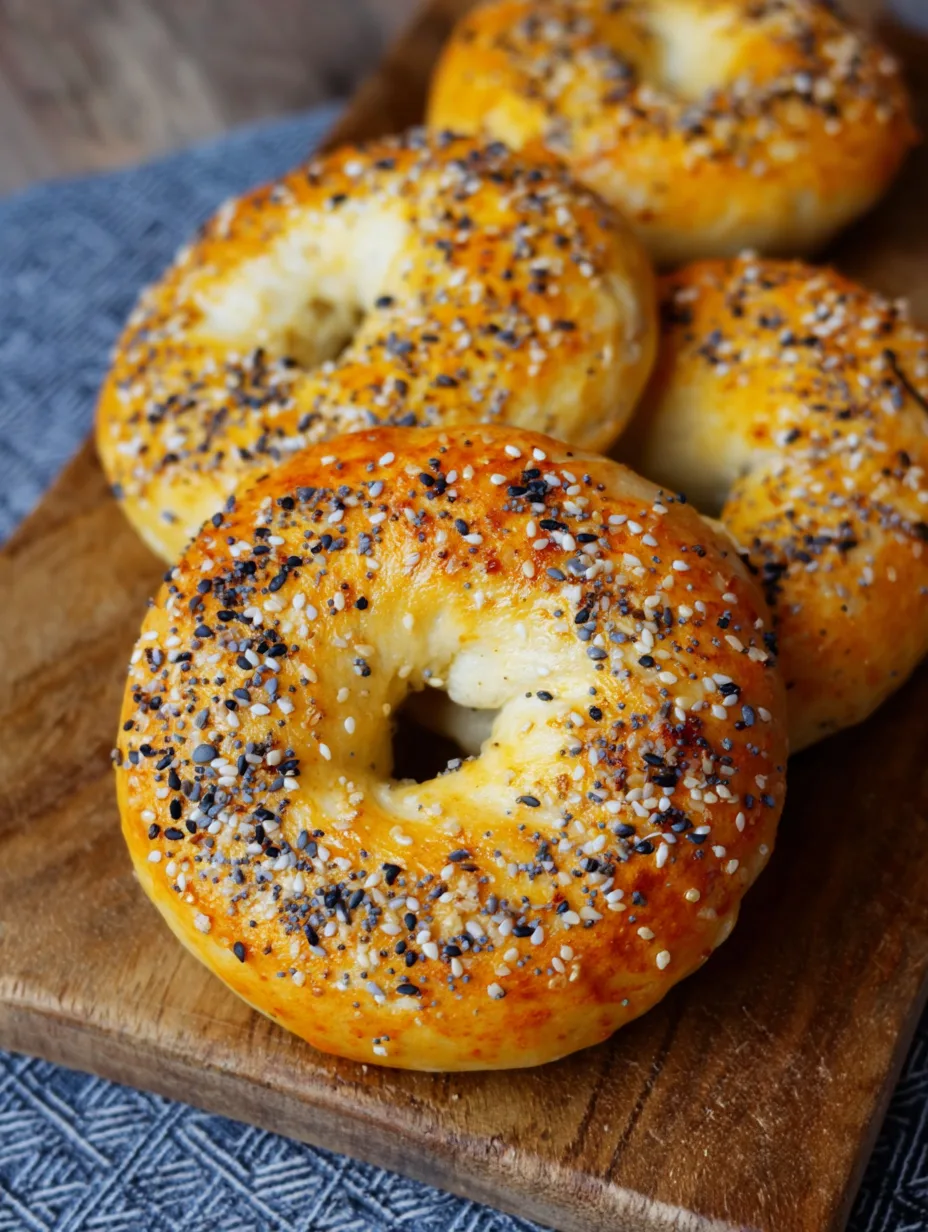 Bagels maison à l’air fryer