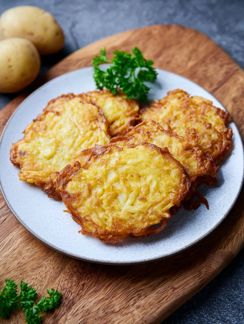 Recette facile de galettes de pommes de terre à l’airfryer
