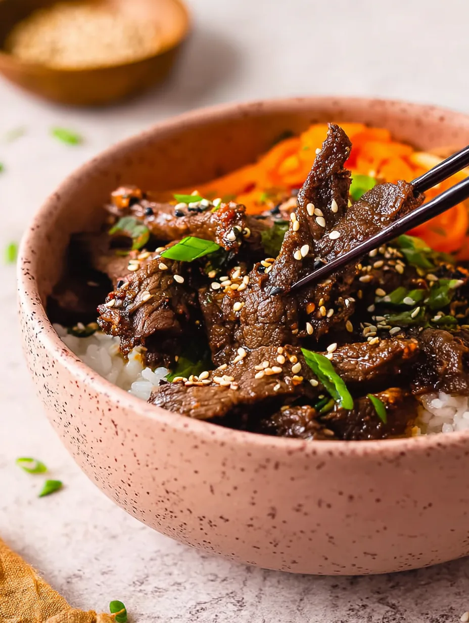 Bulgogi (bœuf coréen)