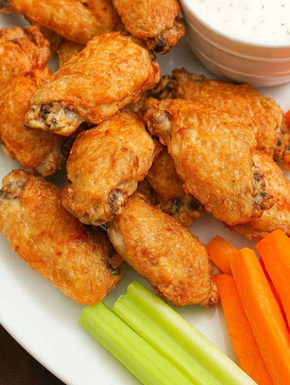 Ailes de poulet à l’airfryer (Super Croustillantes)