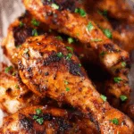 cuisses de poulet croustillantes cuites à l’airfryer