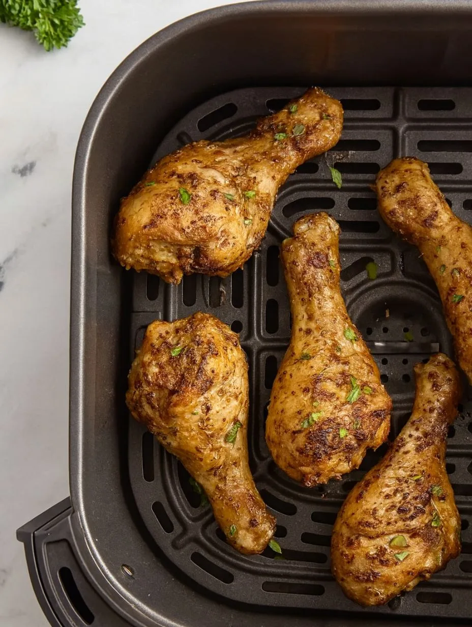 Pilon de poulet à l’airfryer : croustillants, rapides et délicieux
