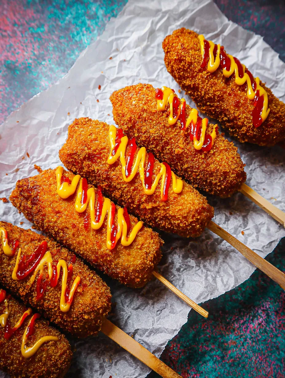 Corn Dogs Croustillants