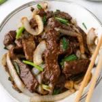 Bœuf sauté aux oignons express