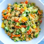 Salade Healthy de Quinoa et Légumes Croquants