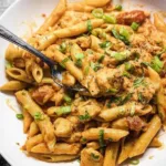 One-pot pâtes crémeuses au poulet – ultra rapide