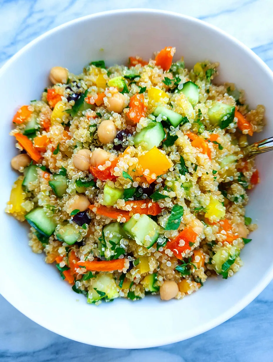 Salade Healthy de Quinoa et Légumes Croquants