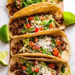 Tacos au bœuf façon maison
