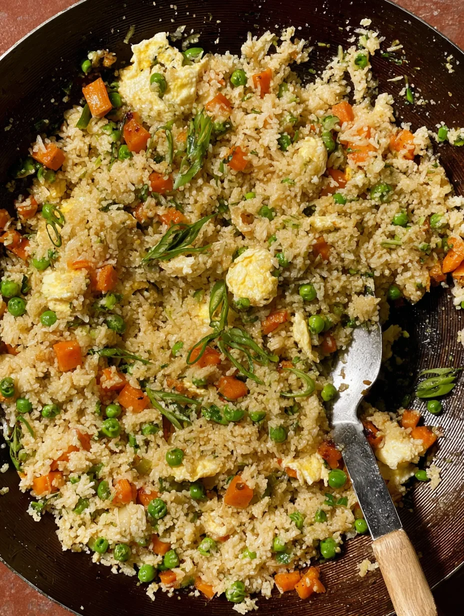 Riz sauté aux légumes et œufs façon wok