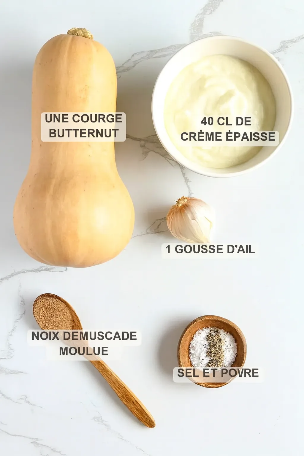 Gratin Dauphinois de Butternut