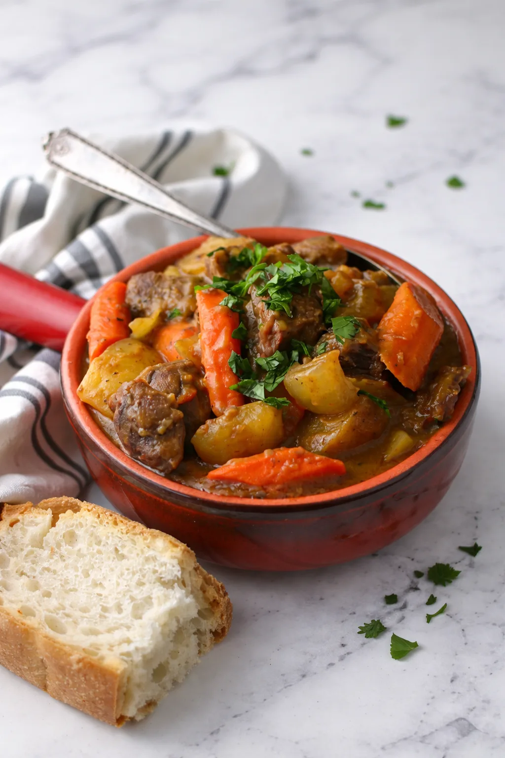 Bœuf mijoté aux légumes d’hiver