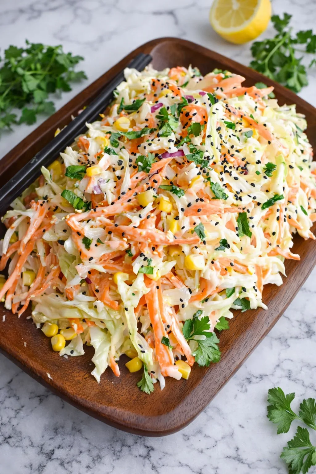 Salade Japonaise Kani (Salade de Crabe Imitation)