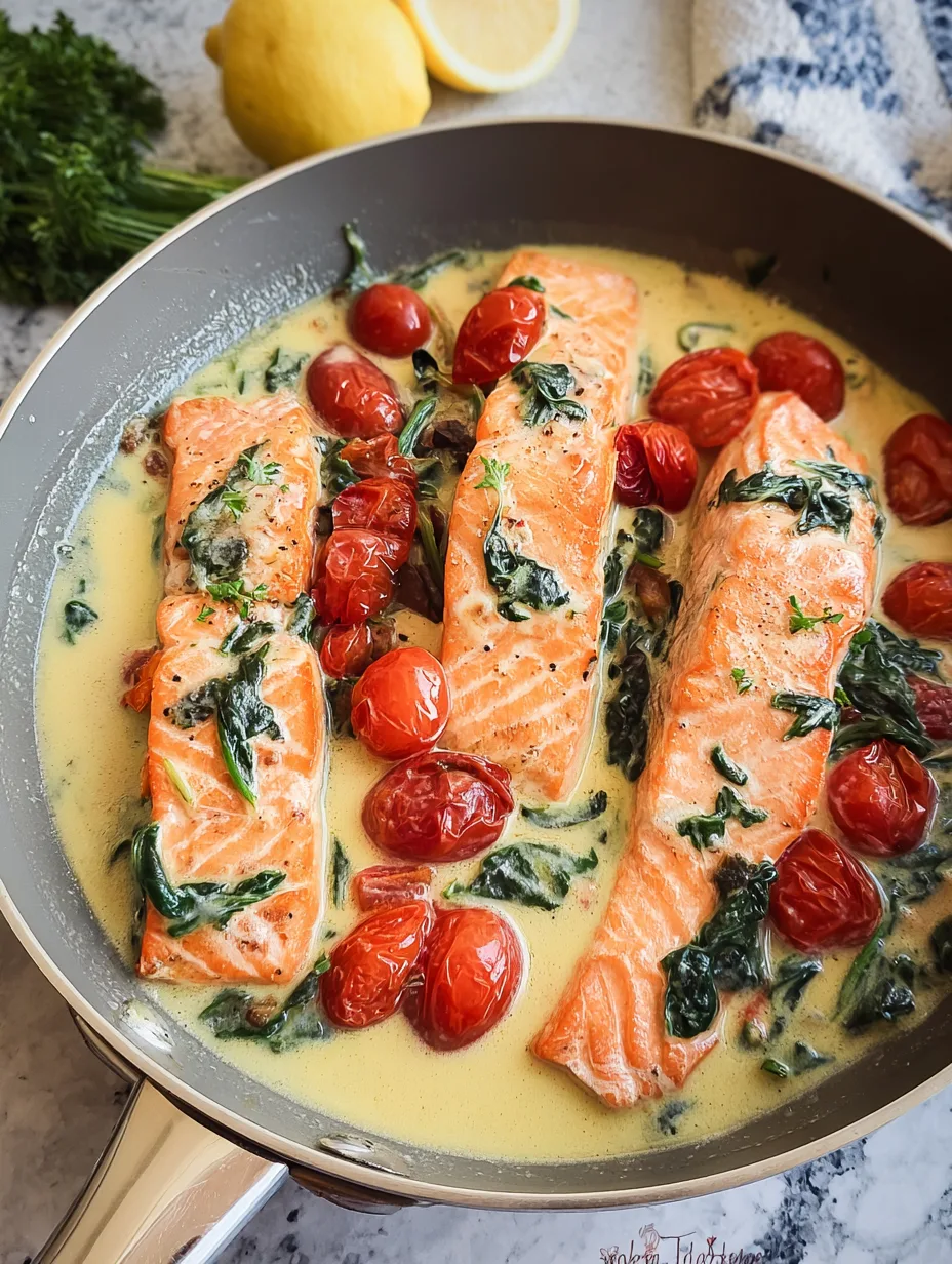 Saumon à la Toscane