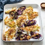 Chou pointu gratiné au four avec sauce crémeuse