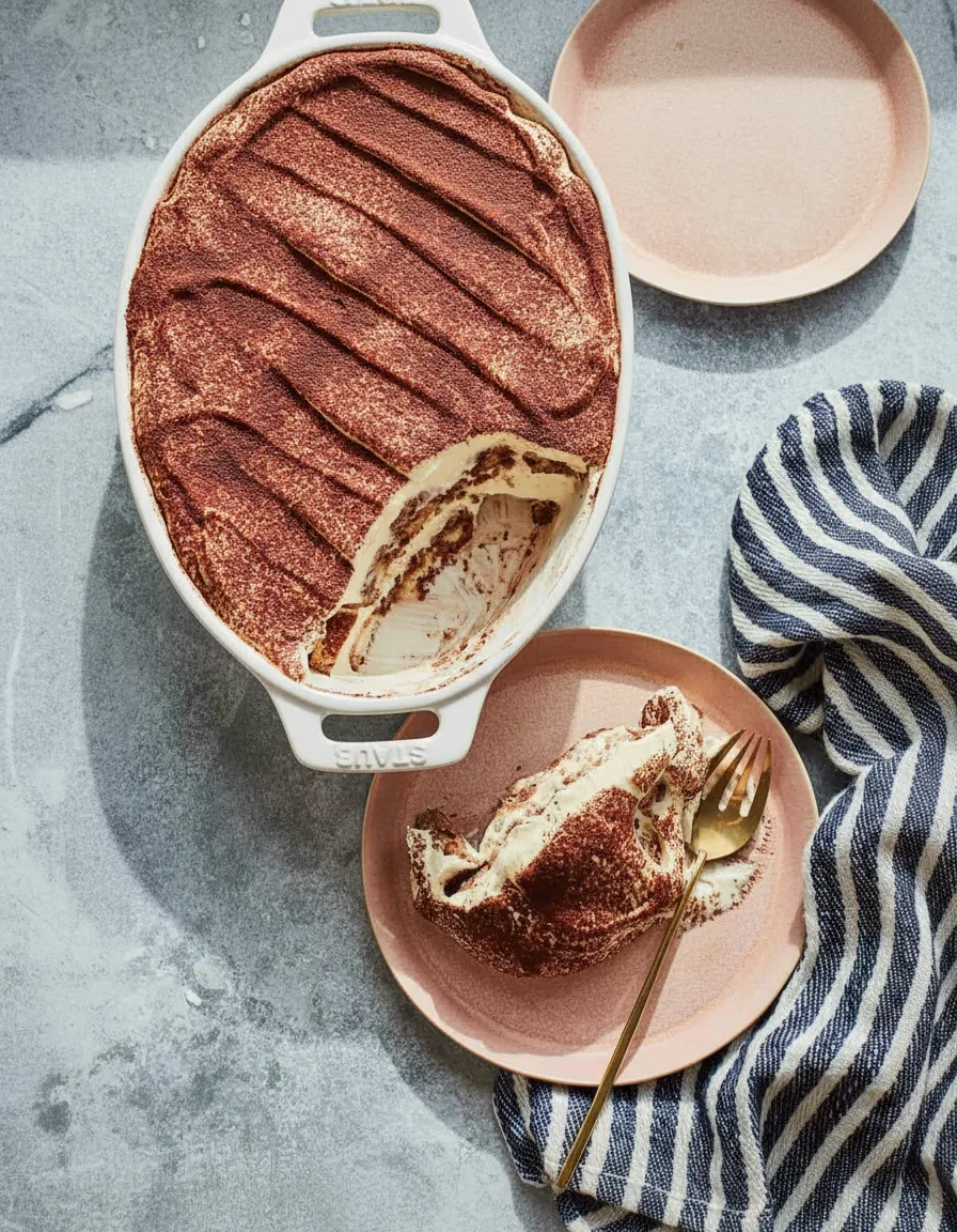 Tiramisu classique café & cacao à l’ancienne