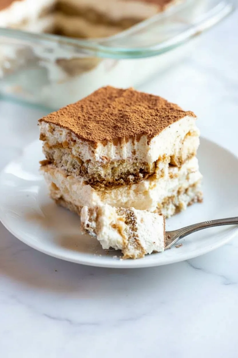 Tiramisu original aux biscuits savoiardi maison