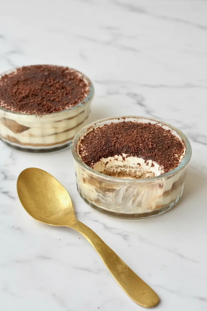 Tiramisu végan facile