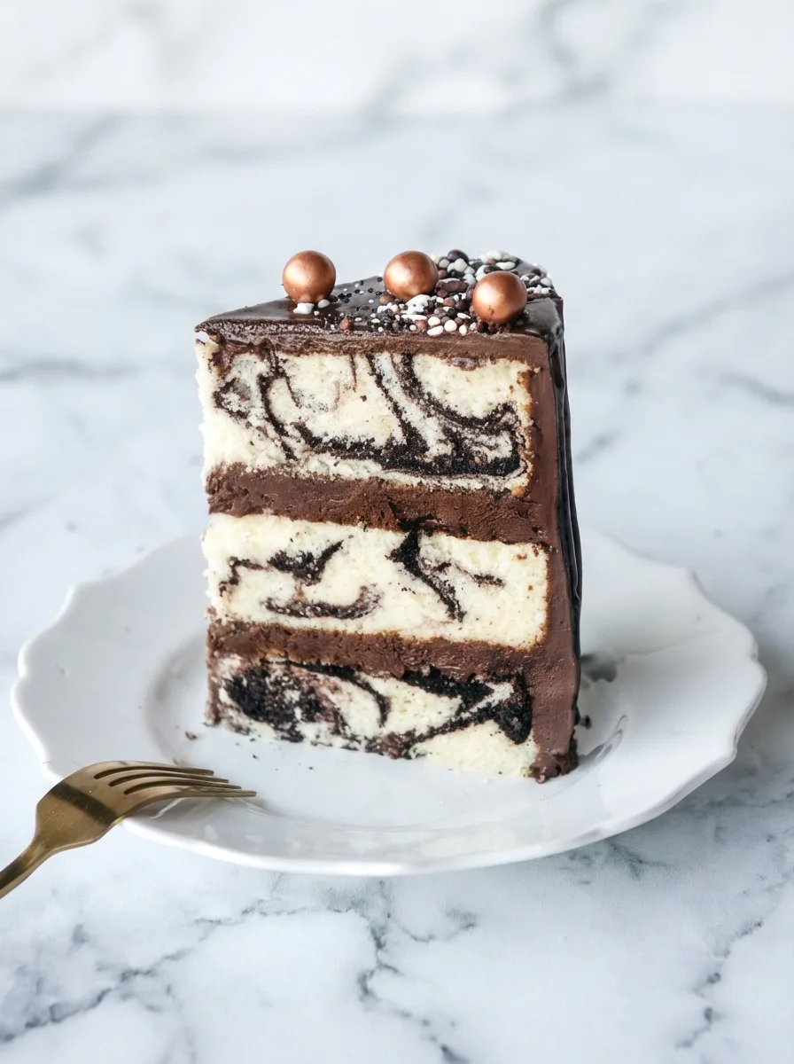 Cake marbré ultra moelleux