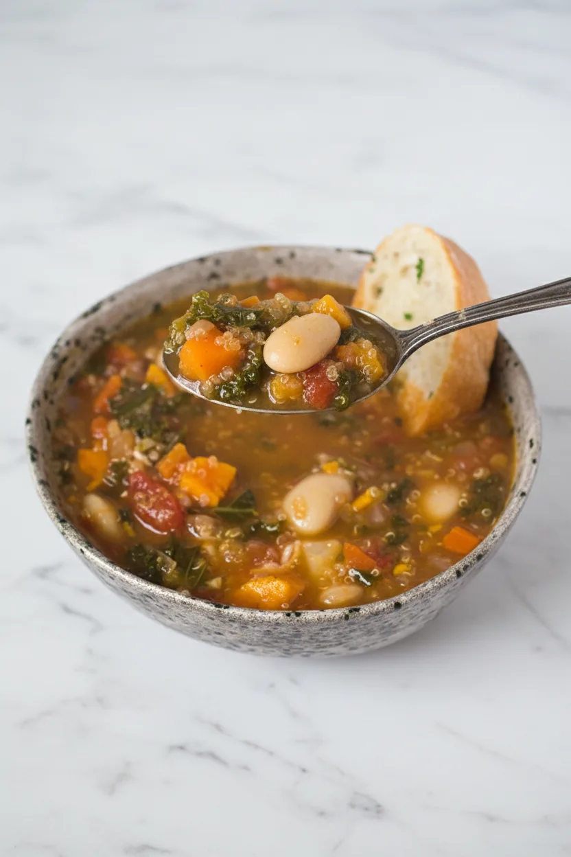 Soupe minestrone hivernale