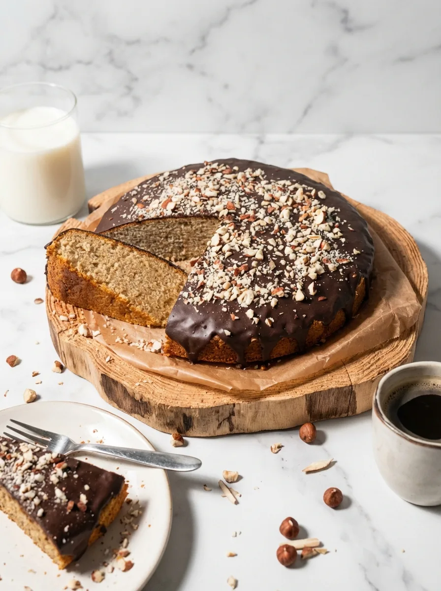 Gâteau rapide aux noix