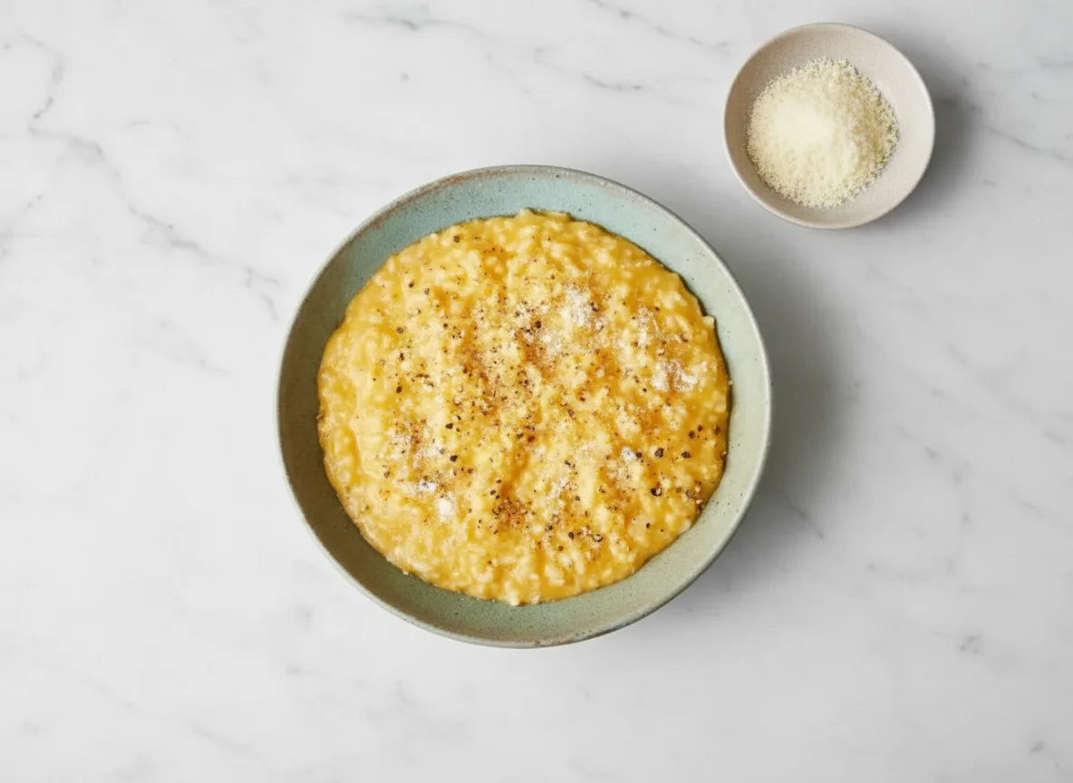 Risotto crémeux au potimarron