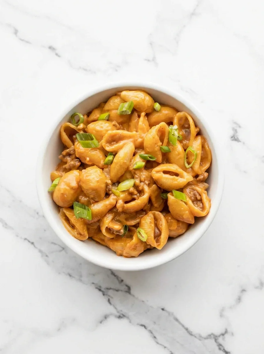 Pâtes cheeseburger faciles