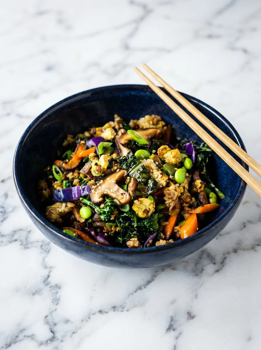 Riz frit aux légumes