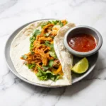 Wraps de poulet à la sauce chili douce