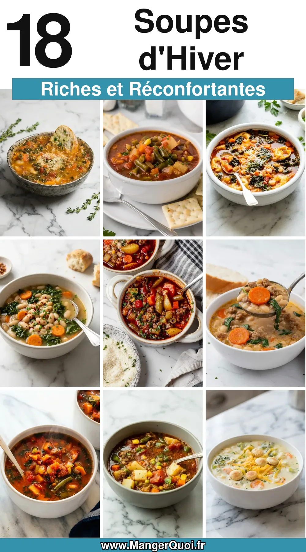 18 Recettes de Soupe de Légumes pour un Hiver Gourmand