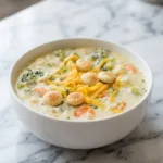 Chaudrée de légumes au fromage