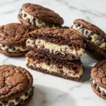 Cookies sandwich au brownie et à la pâte à cookie