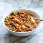 La soupe de bœuf aux légumes à l’ancienne de ma maman