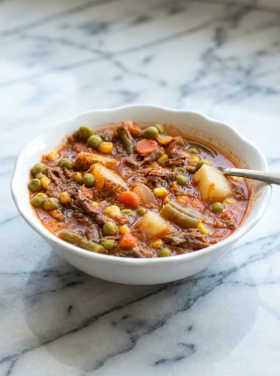 La soupe de bœuf aux légumes à l’ancienne de ma maman