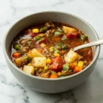 Meilleure soupe de légumes au bœuf haché