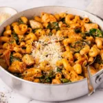 Pâtes crémeuses au poulet, tout-en-un