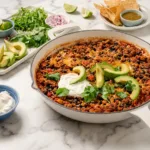 Poêlée de tacos au fromage