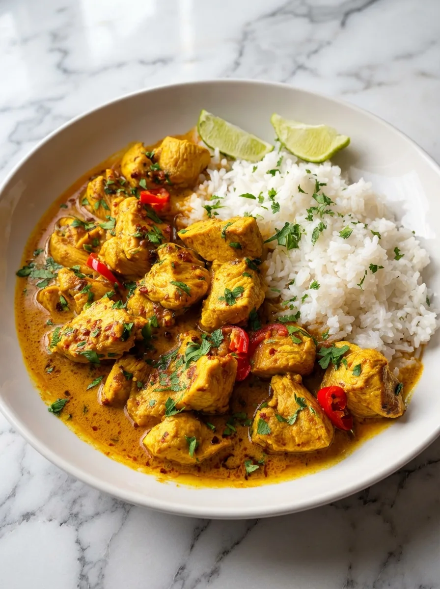 Poulet brésilien à la noix de coco