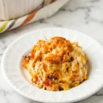 Recette de gratin de poulet mexicain keto (pauvre en glucides)