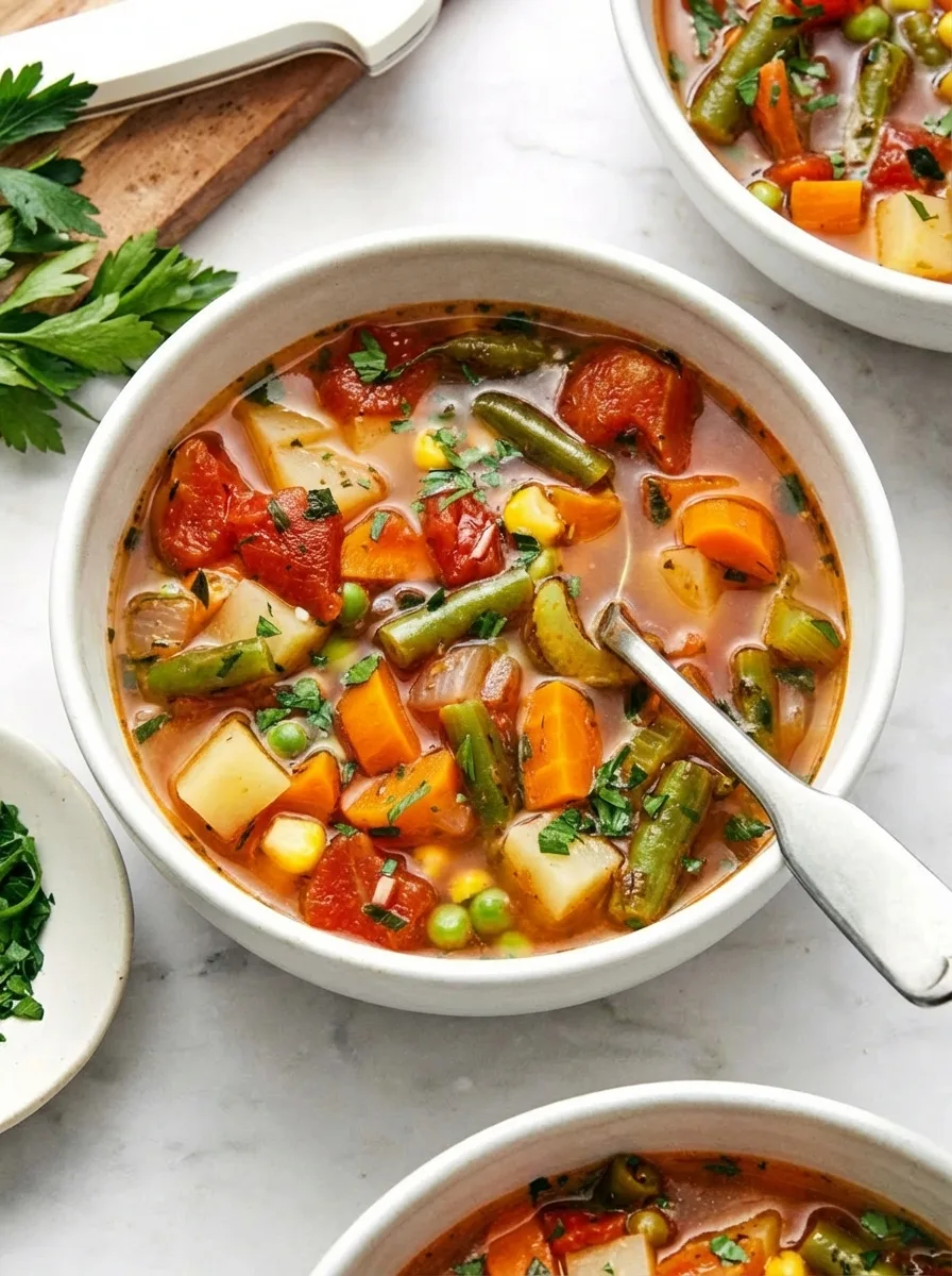 Recette de soupe de légumes (sérieusement la meilleure !)