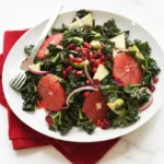 Salade d’hiver au chou kale et aux agrumes