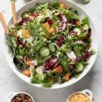 Salade du jardin simple au citron