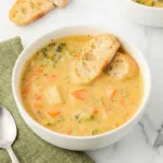 Soupe de légumes crémeuse